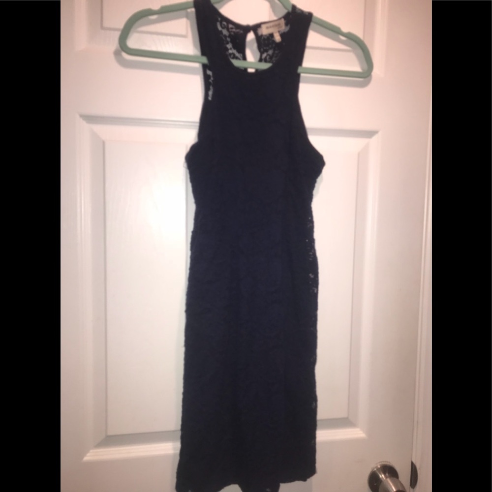 Navy Blue laced dress